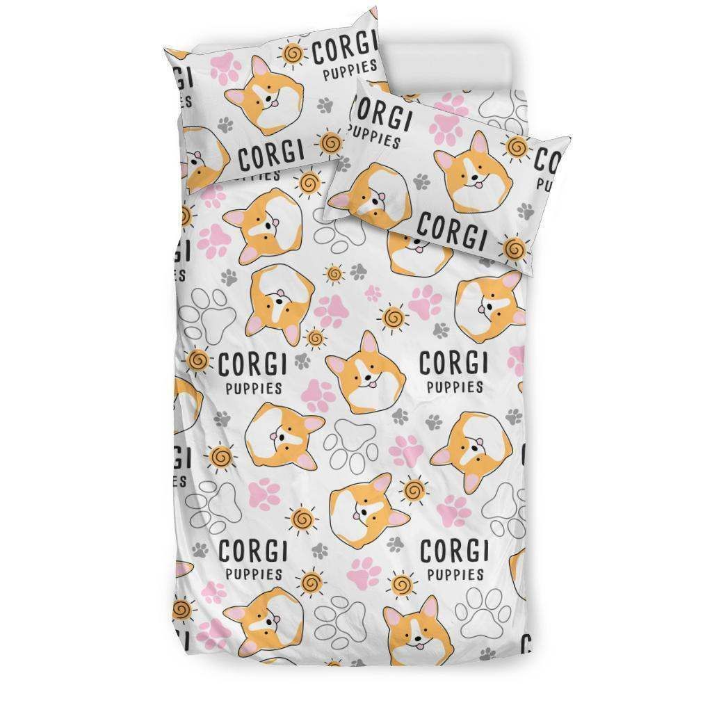 Corgi Dog Bedding Set