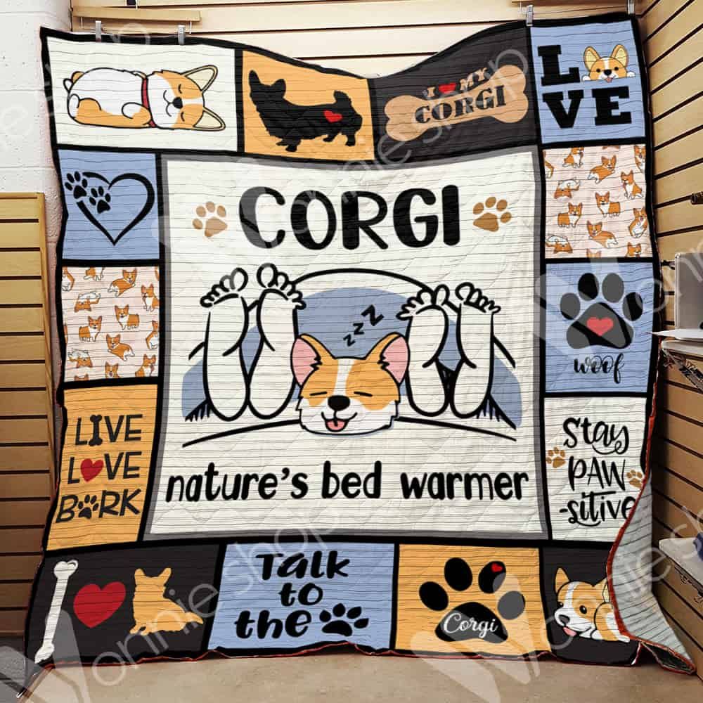 Corgi Dog Quilt Blanket DHC01021017TD