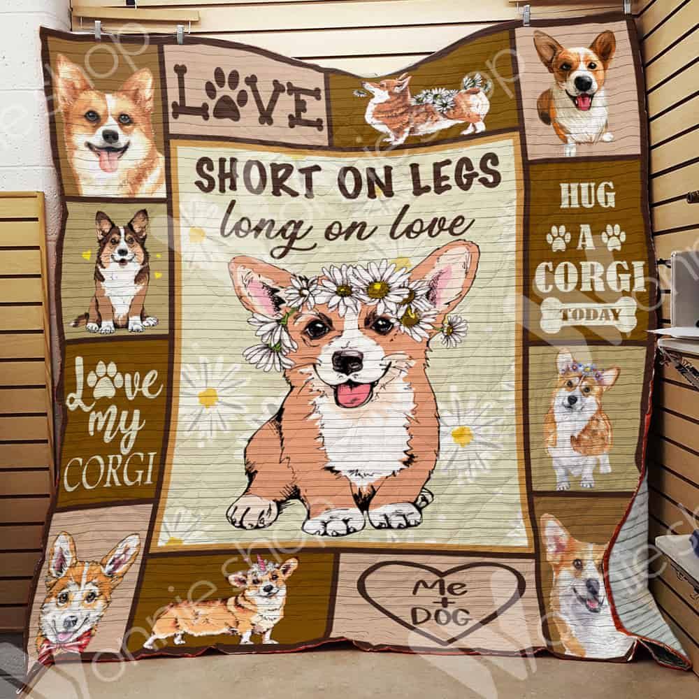 Corgi Dog Quilt Blanket DHC0602592TD