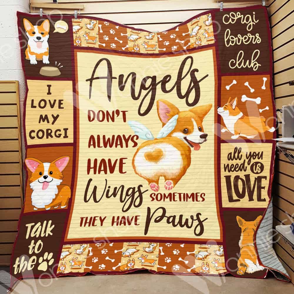 Corgi Dog Quilt Blanket DHC0602649TD
