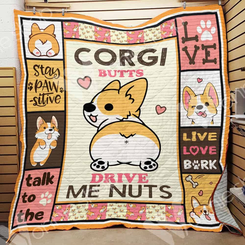 Corgi Dog Quilt Blanket DHC0602682TD