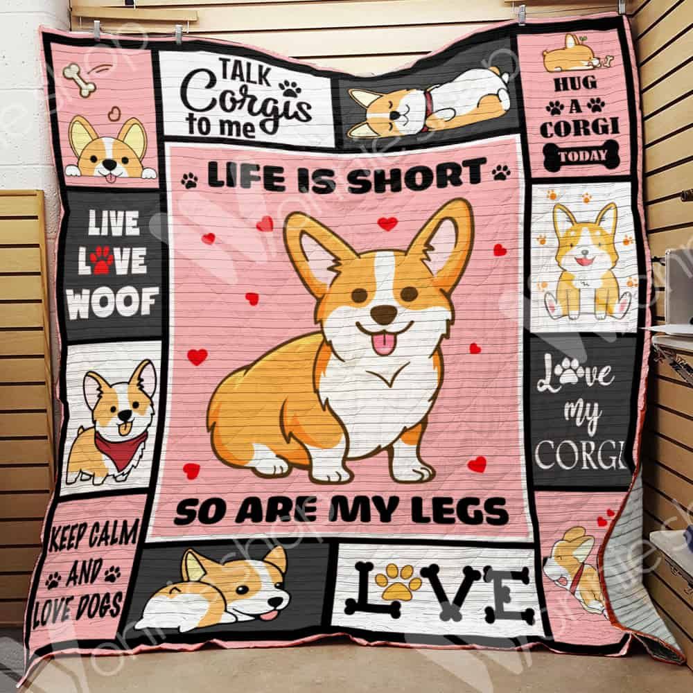 Corgi Dog Quilt Blanket DHC0602686TD