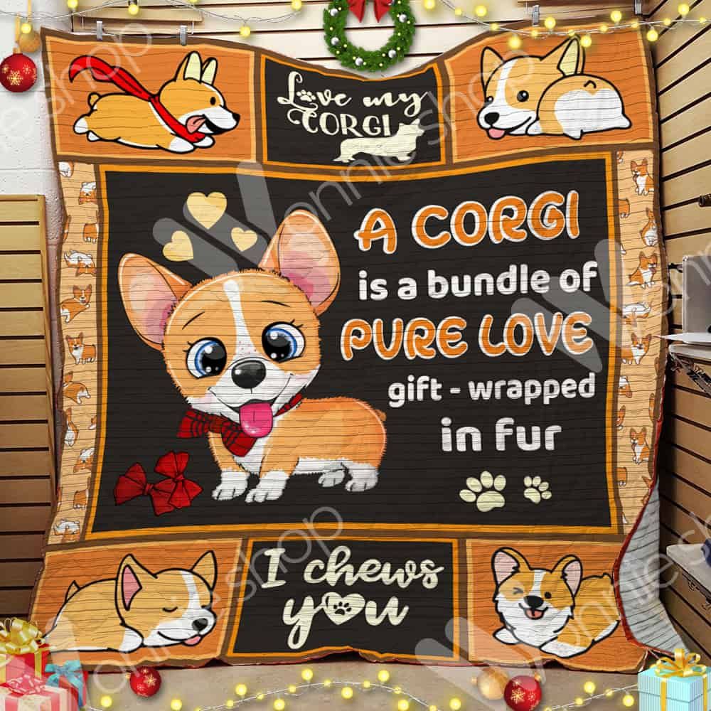 Corgi Dog Quilt Blanket DHC0602693TD