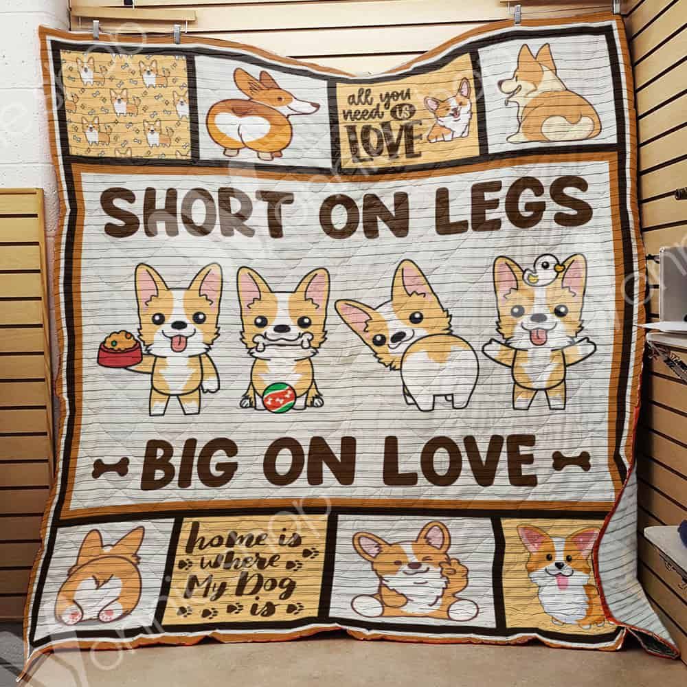 Corgi Dog Quilt Blanket DHC1002547TD