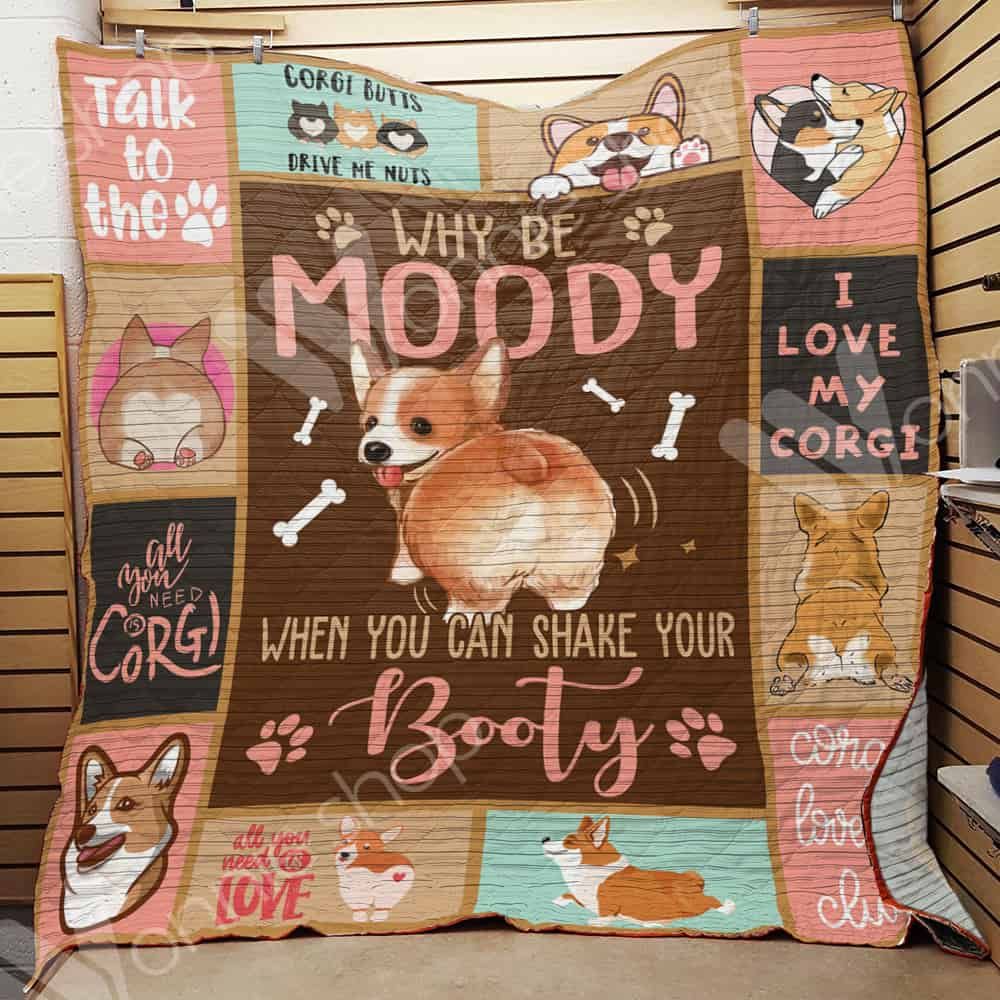 Corgi Dog Quilt Blanket DHC1002555TD