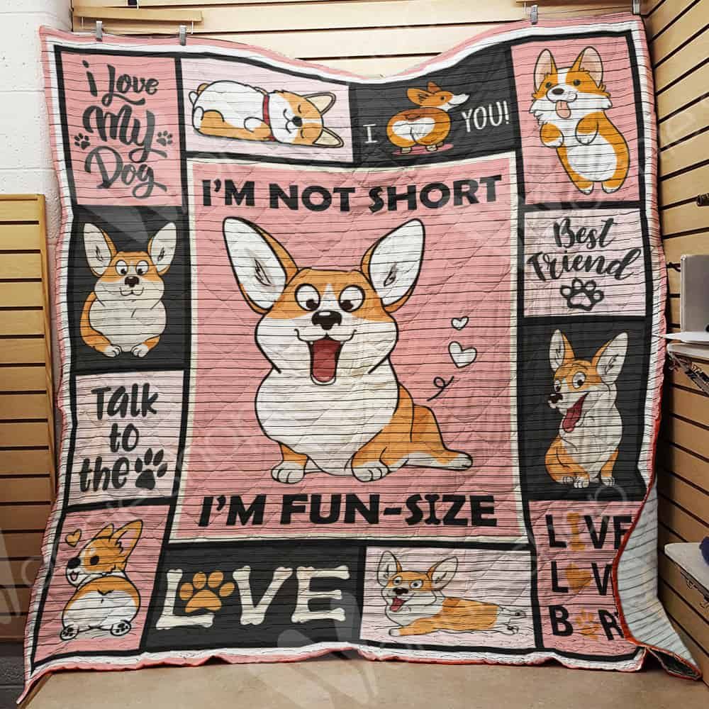 Corgi Dog Quilt Blanket DHC1002558TD