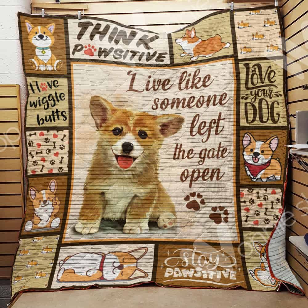 Corgi Dog Quilt Blanket DHC1002560TD