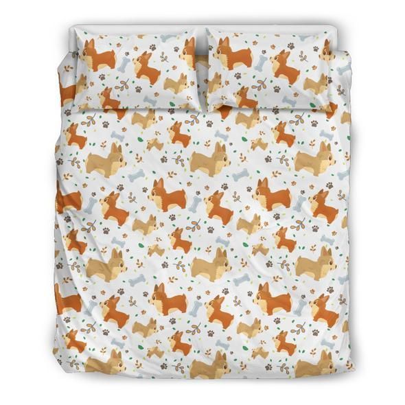 Corgi Dogs Bedding Set