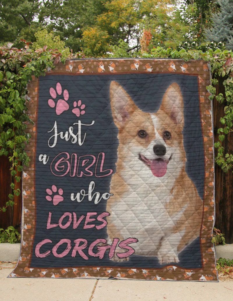 Corgi Favour Quilt Blanket DHC3112493TD