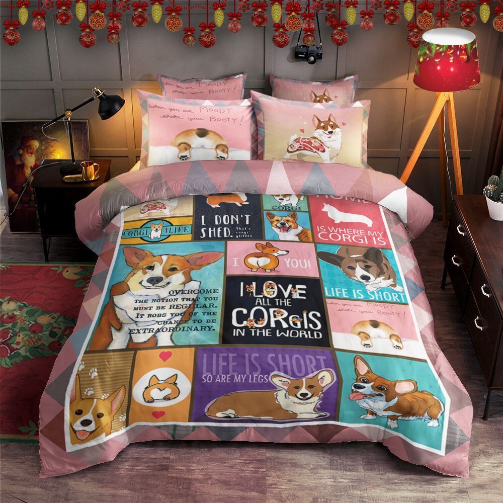 Corgi Bedding Set