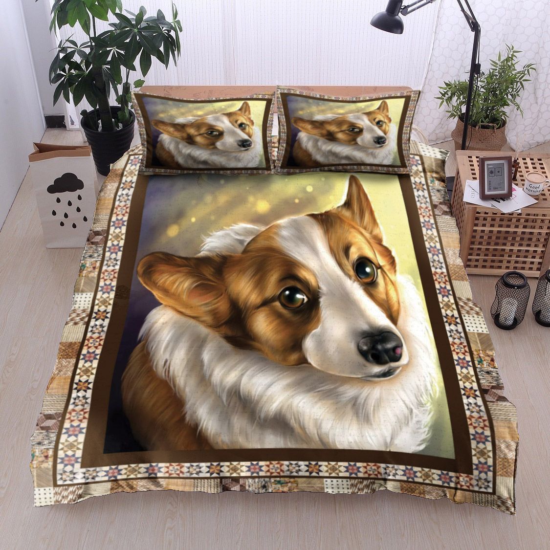 Corgi Bedding Set