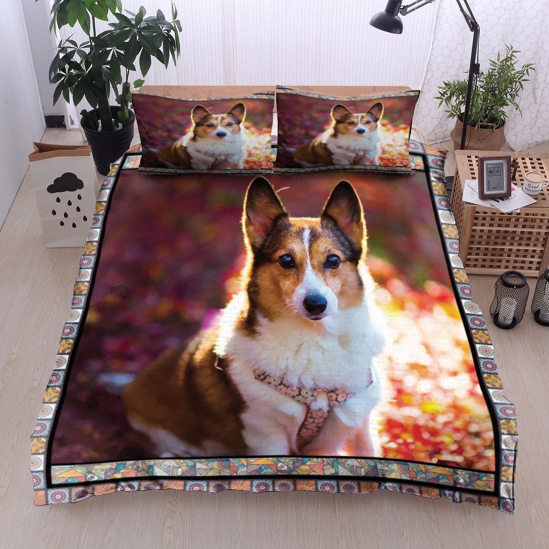 Corgi Bedding Set