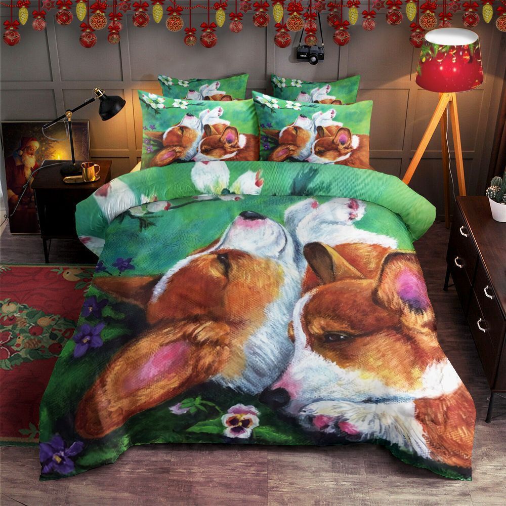 Corgi Bedding Set