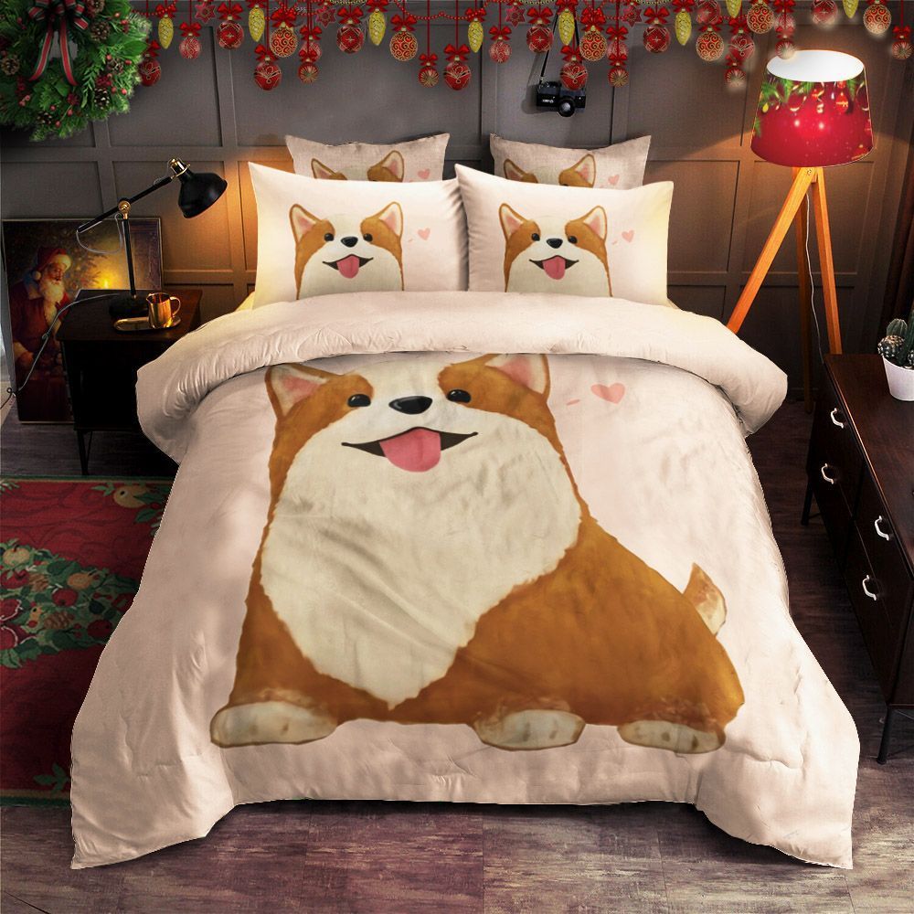 Corgi Bedding Set