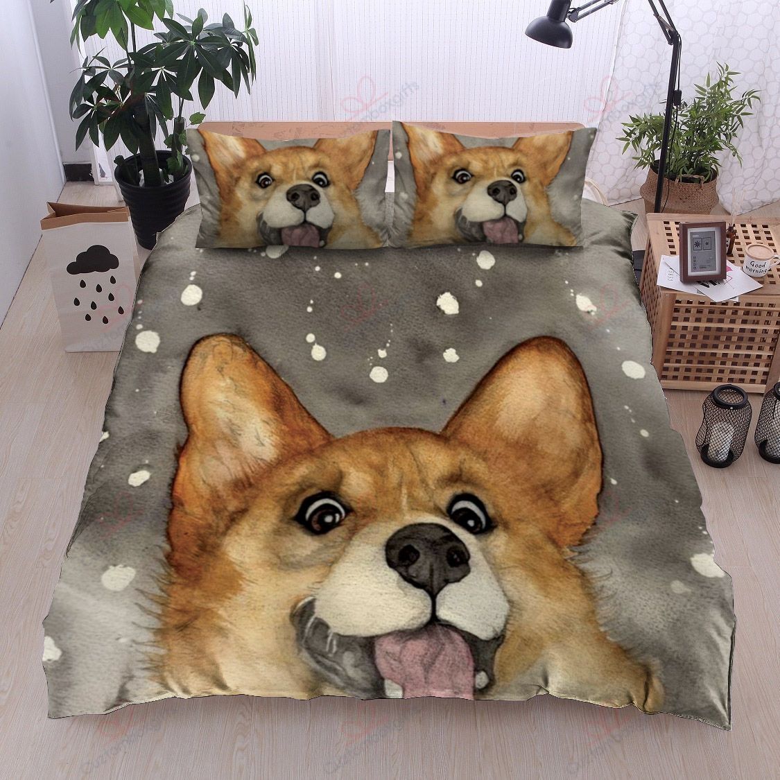 Corgi Bedding Set