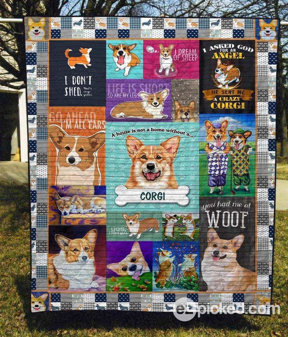 Corgi Lover CLT170615 Quilt Blanket