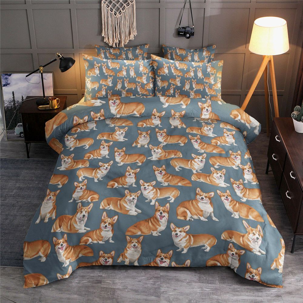 Corgi Bedding Set