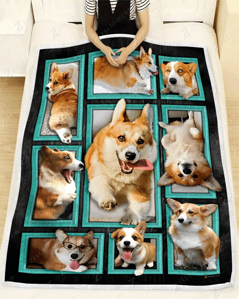 Corgi No Mistake Quilt Blanket DHC3112298TD