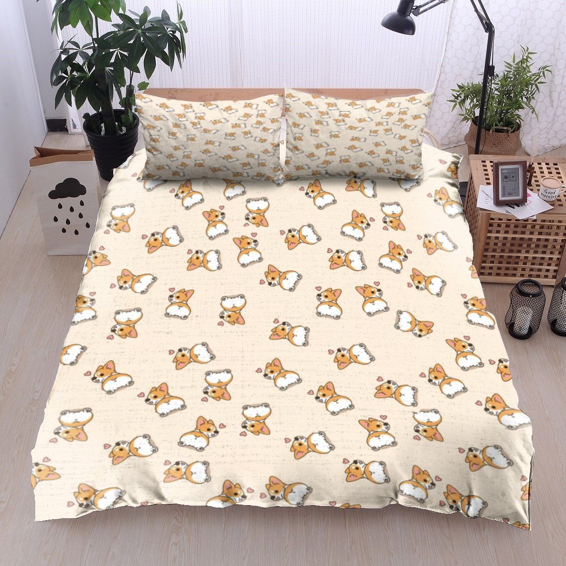 Corgi Bedding Set
