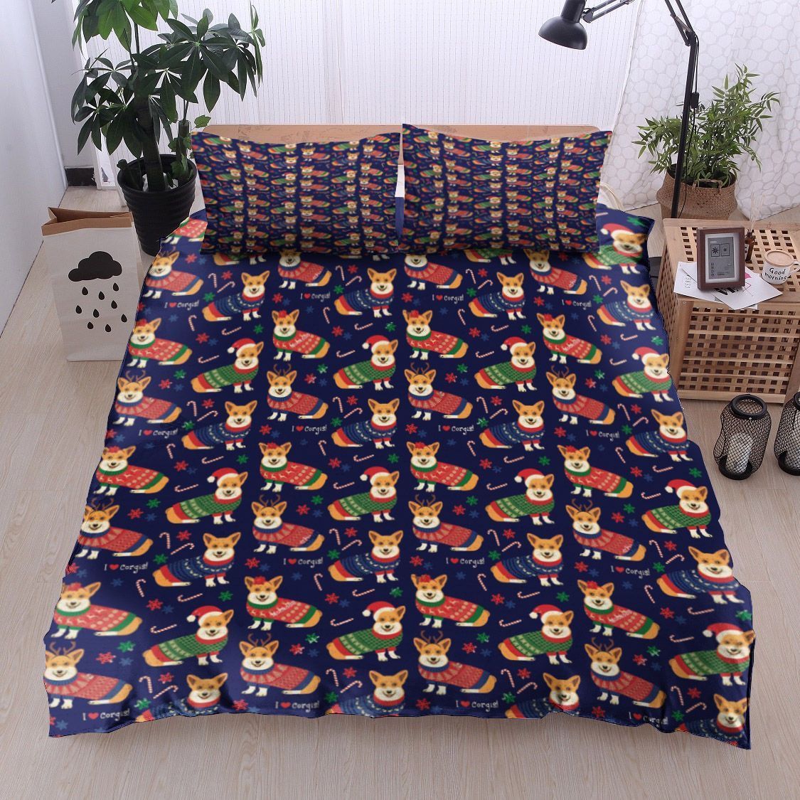 Corgi Bedding Set
