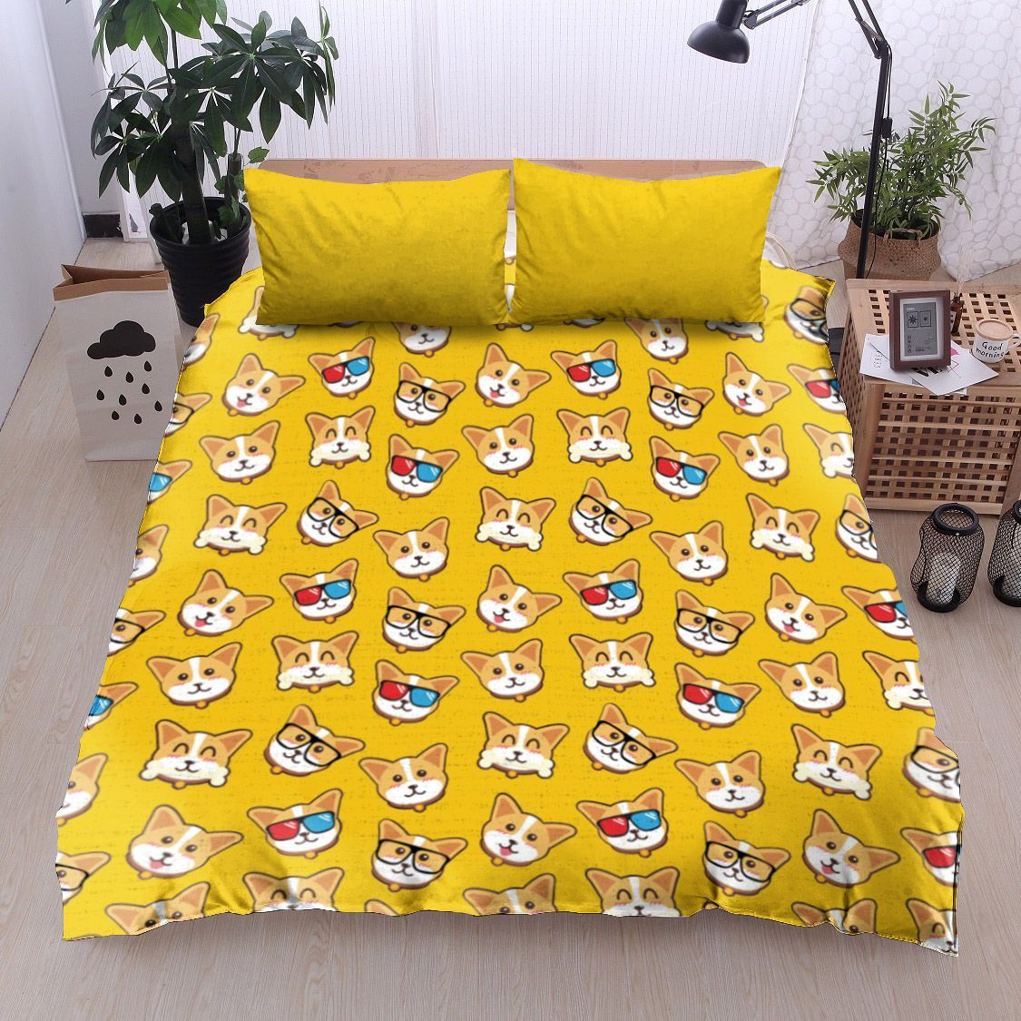Corgi Bedding Set