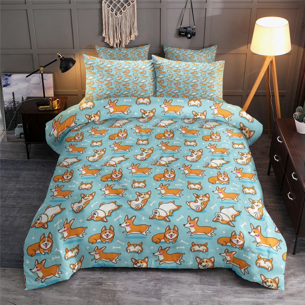 Corgi Bedding Set