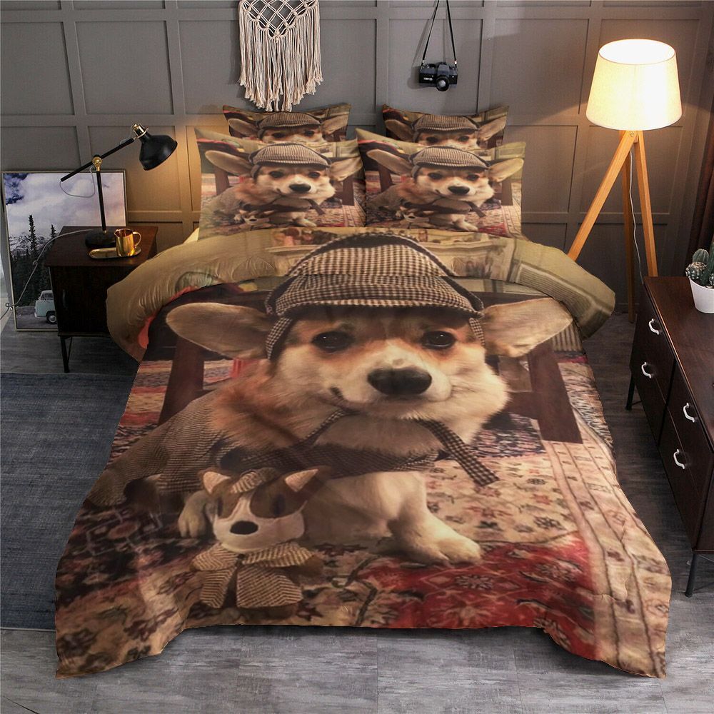 Corgi Bedding Set