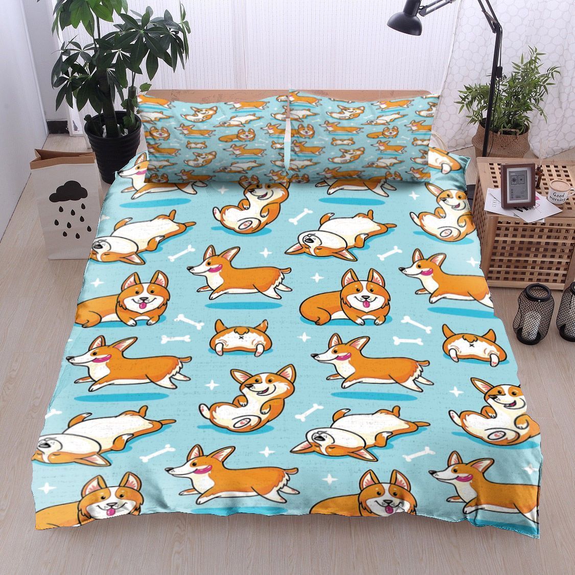 Corgi Bedding Set