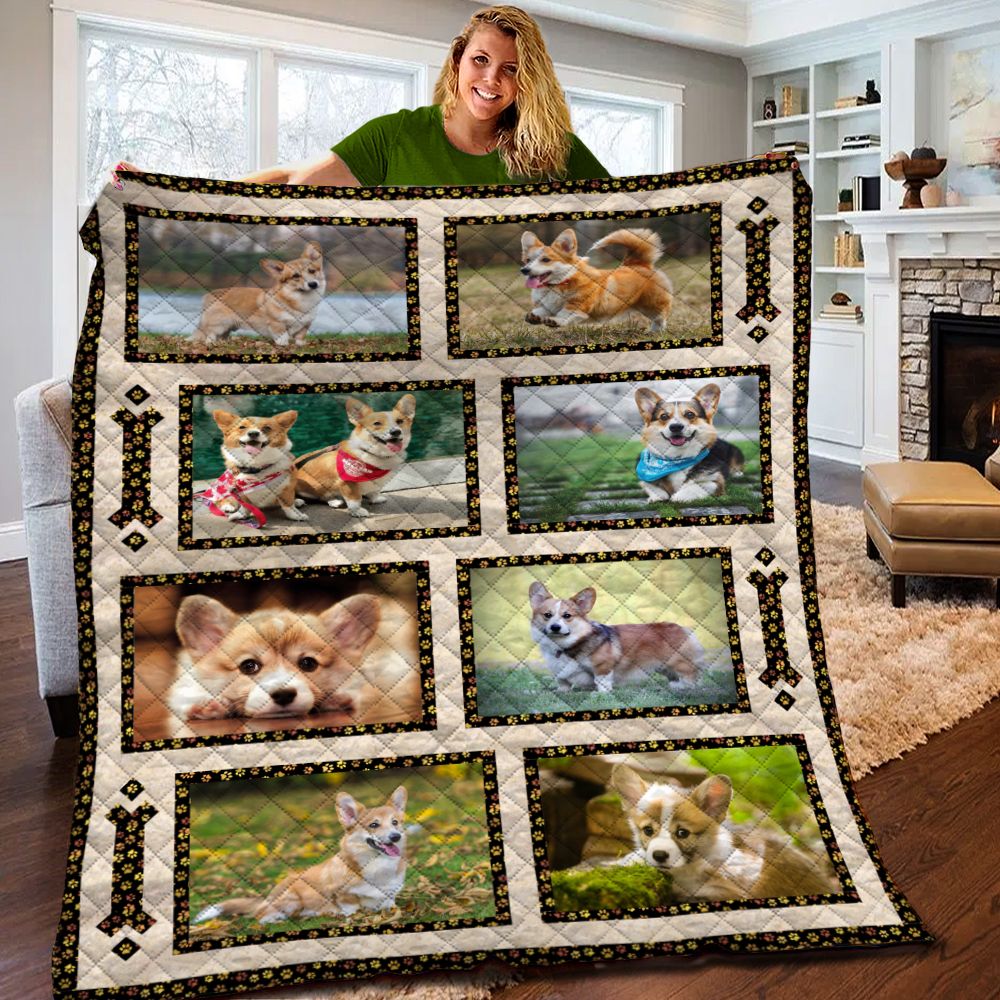 Corgi Quilt Blanket BBB150204SM
