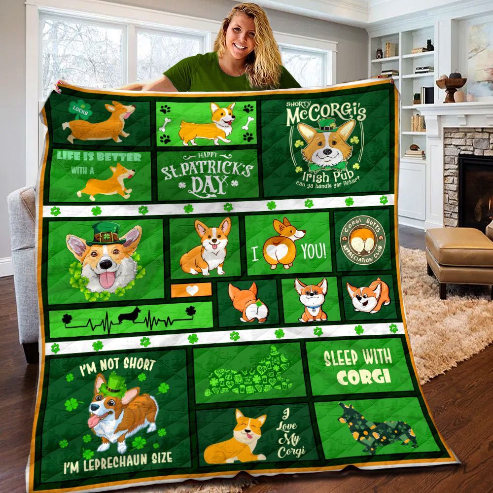 Corgi Quilt Blanket BBB180223DT