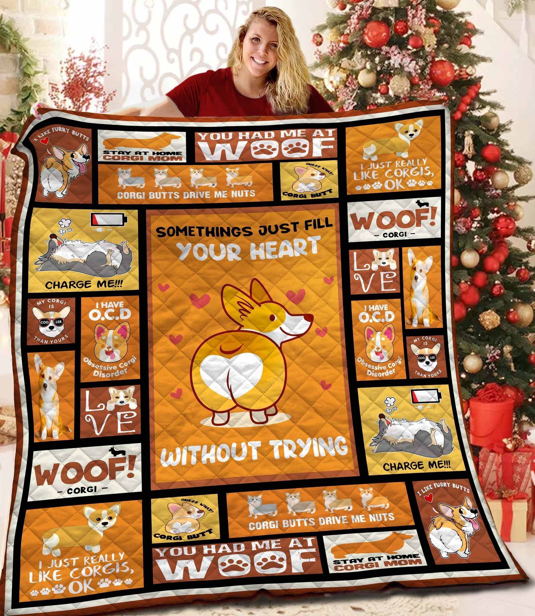 Corgi Quilt Blanket BBB281121SM