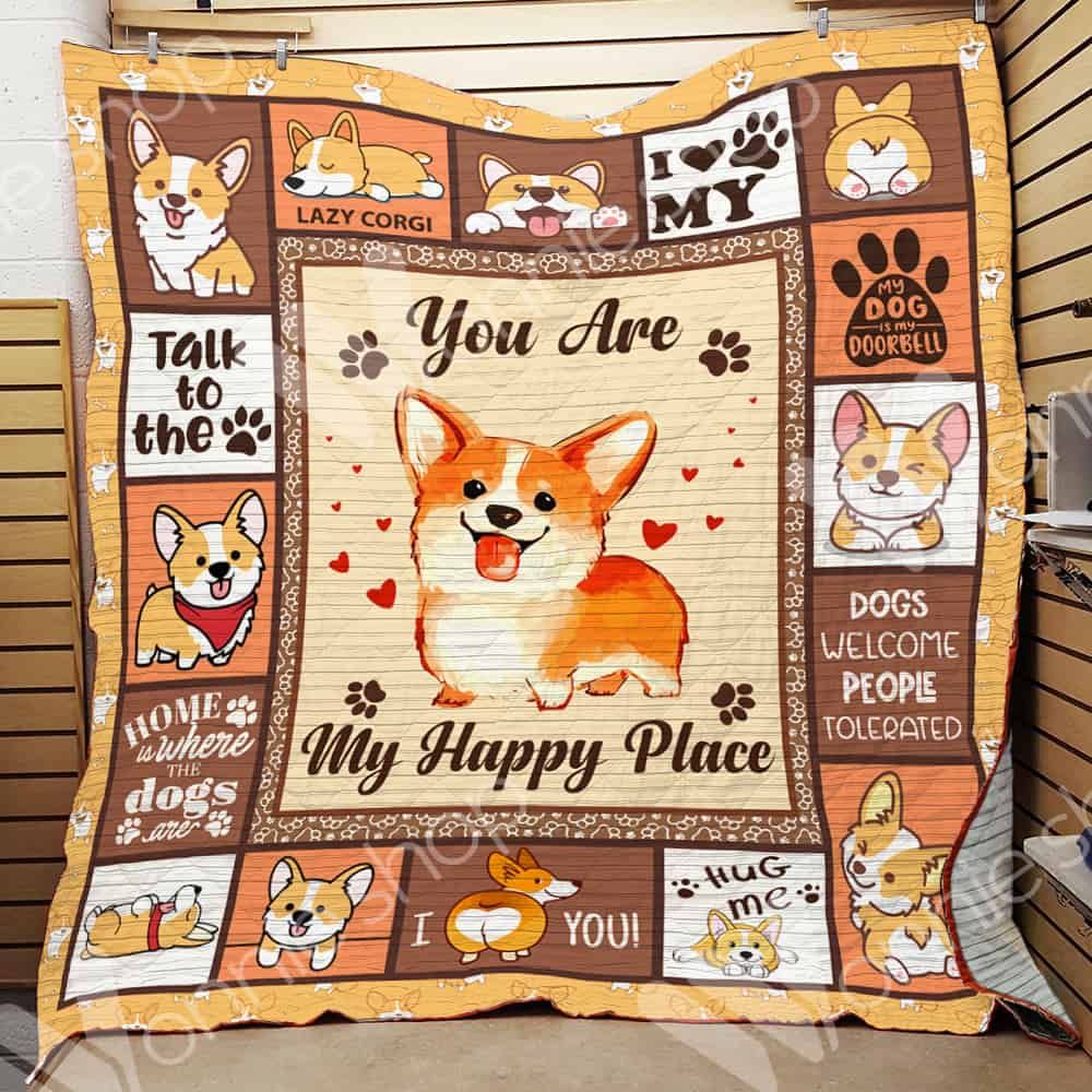 Corgi Quilt Blanket DHC01021083TD