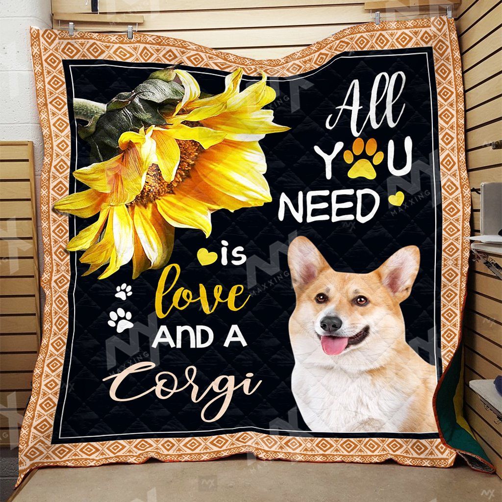 Corgi Quilt Blanket DHC0701993VT