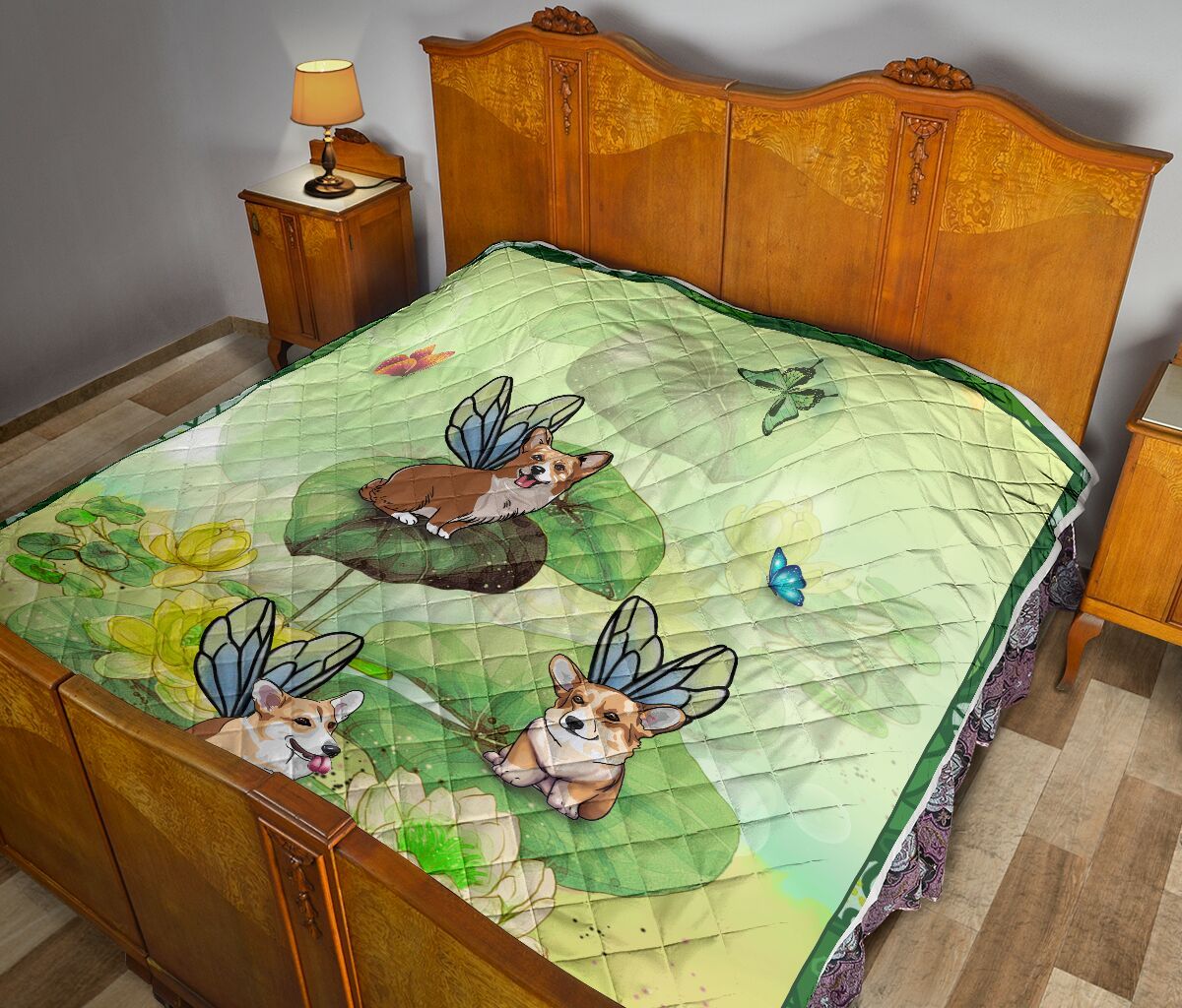 Corgi Quilt Blanket DHC090120780TD