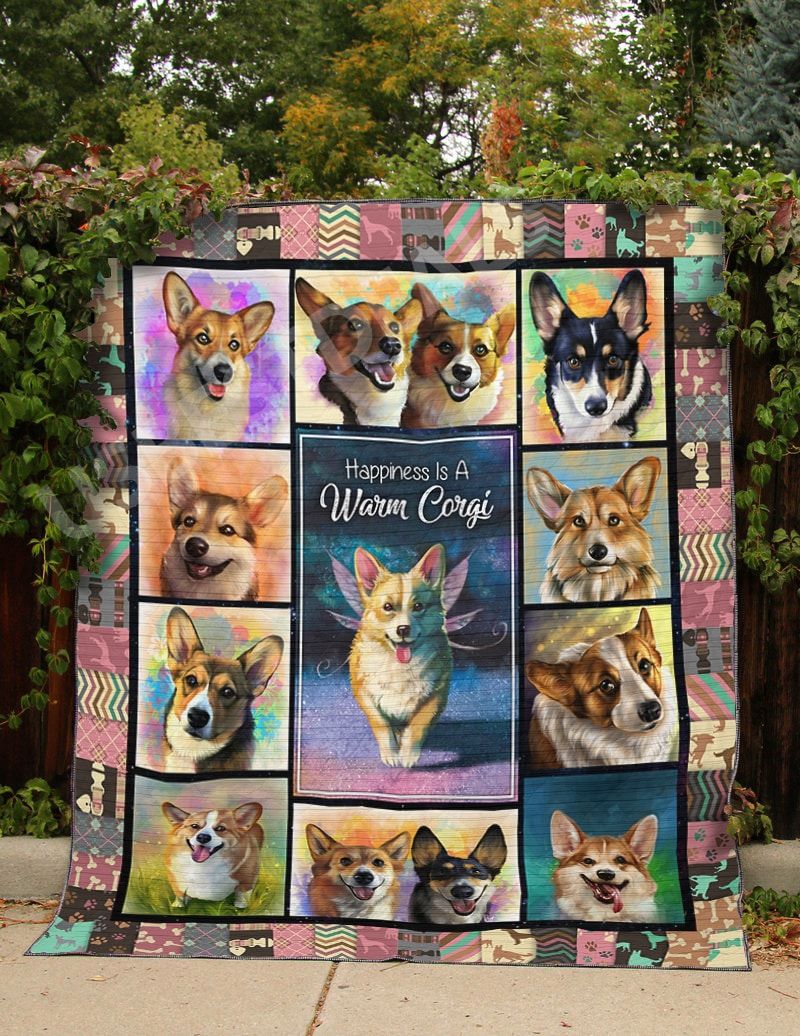 Corgi Quilt Blanket DHC131209VT