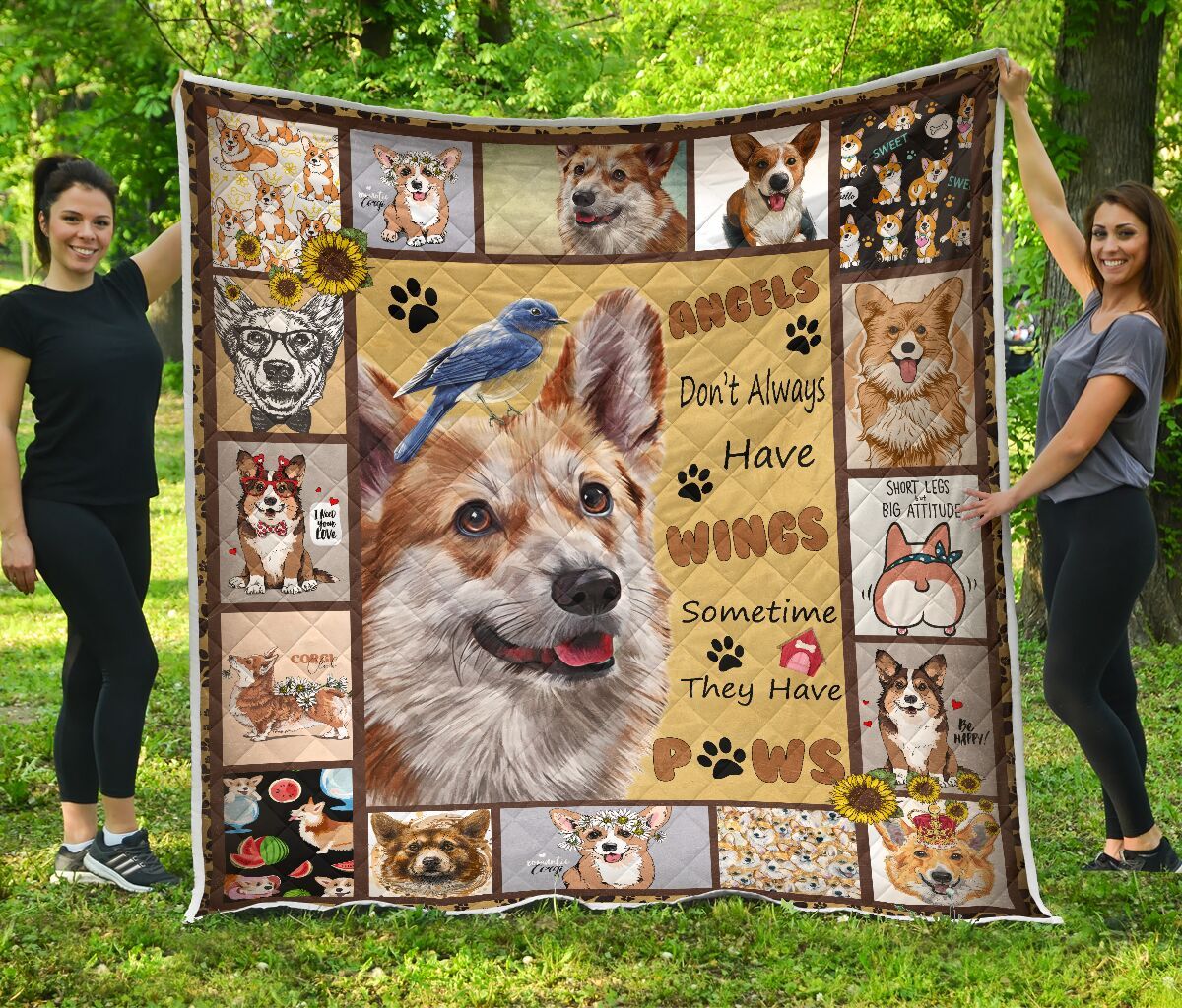 Corgi Quilt Blanket DHC13123930VT