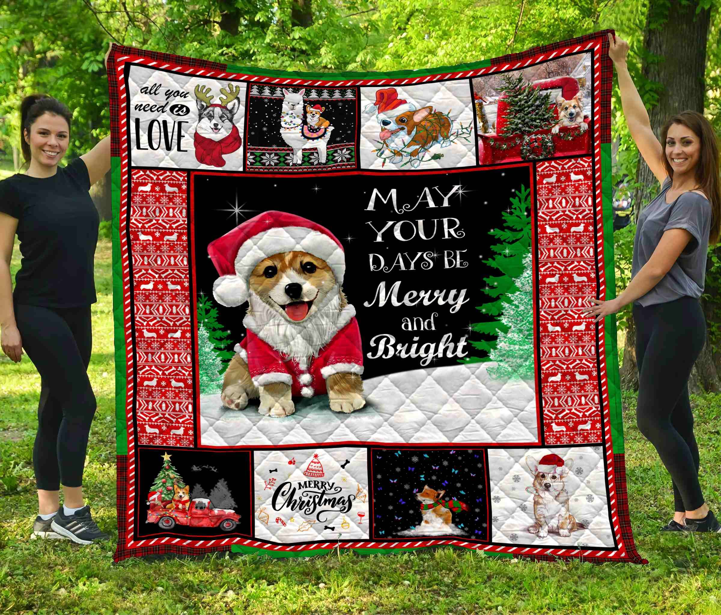 Corgi Quilt Blanket DHC291105VT