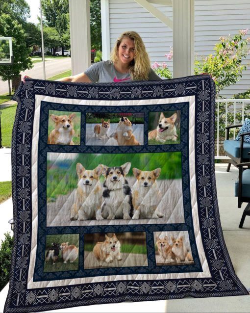 Corgi Quilt Blanket DHC2911428VT
