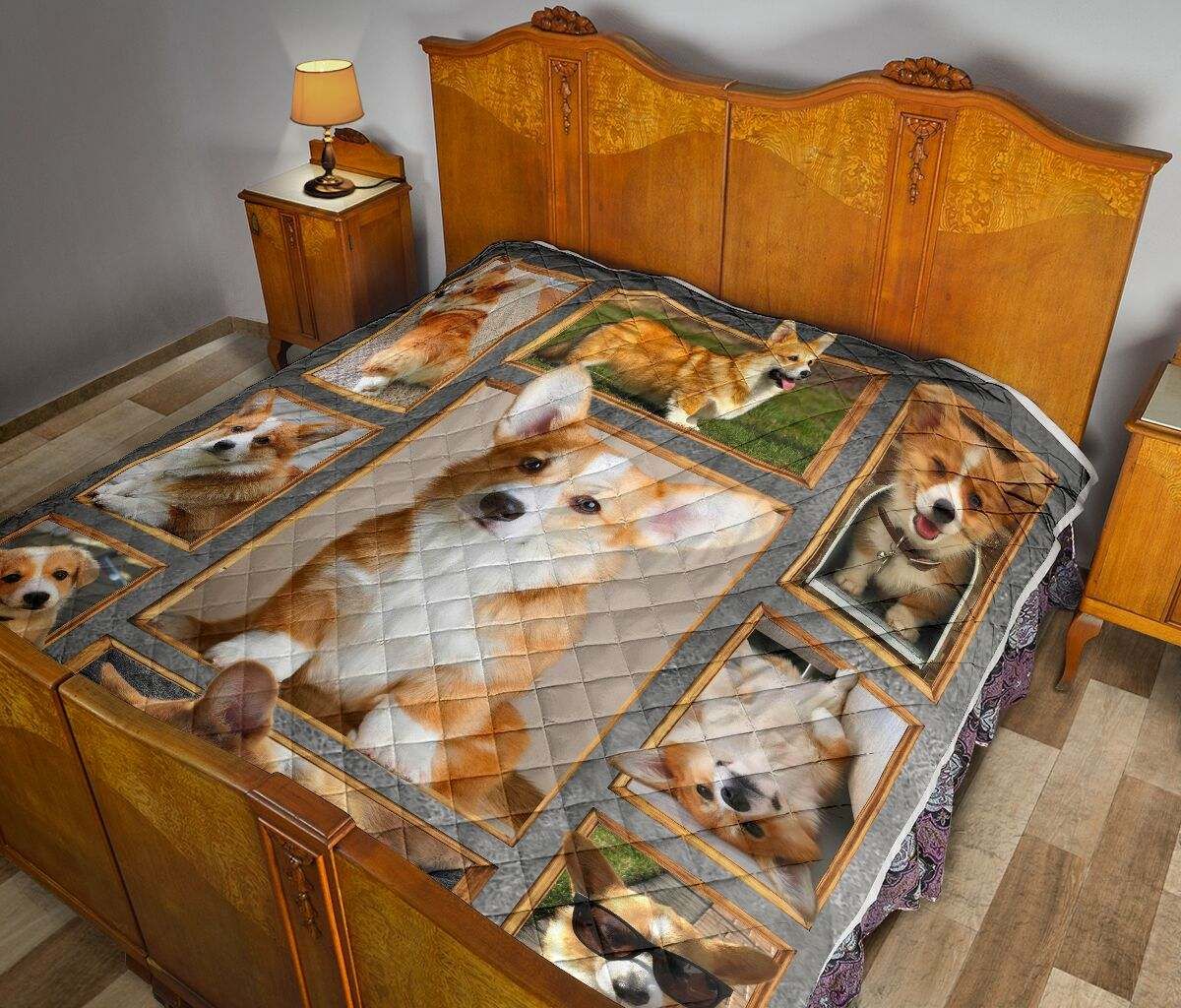 CORGI QUILT LOVELY CORGIS DHC281110810DD