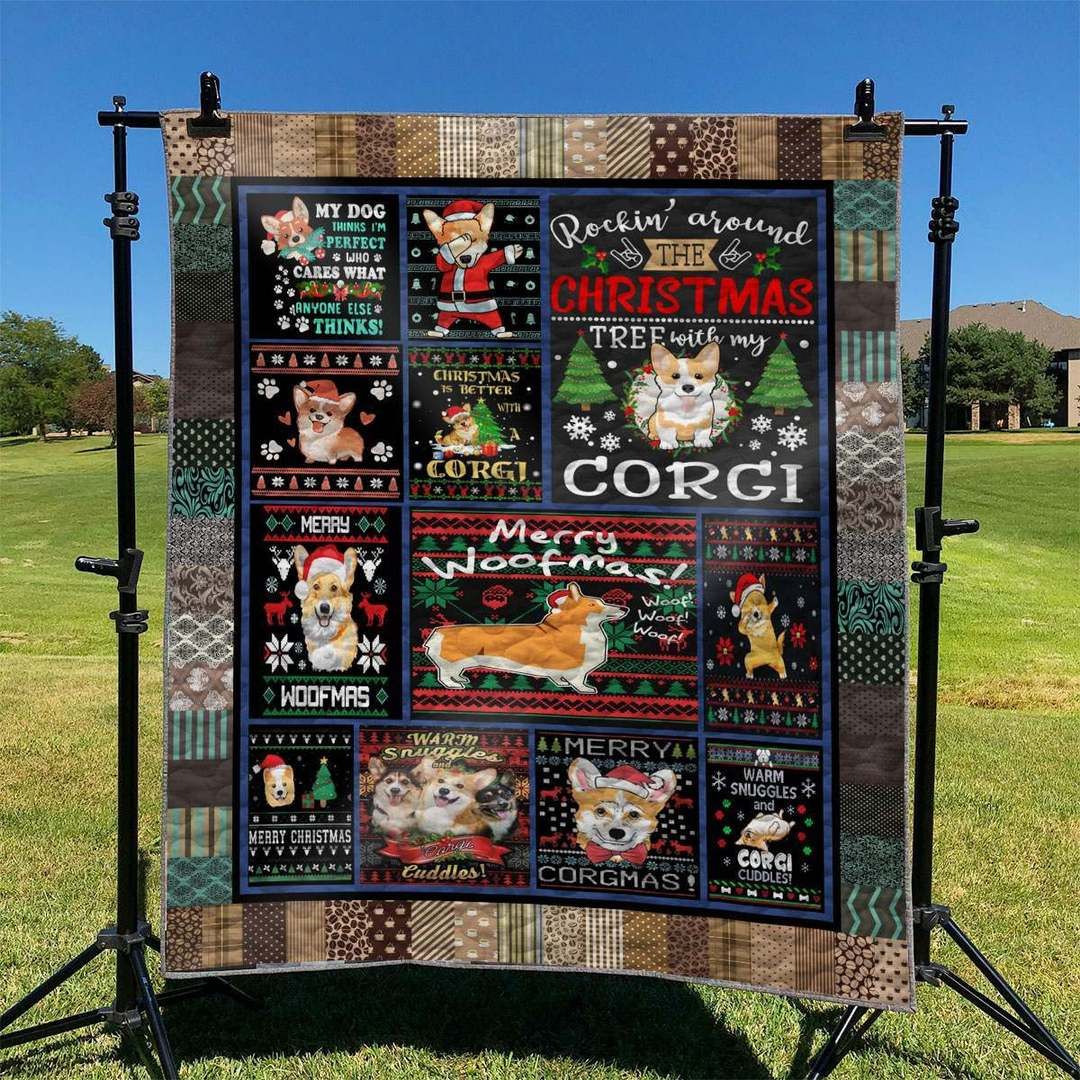 Corgi TD2809307 Quilt Blanket