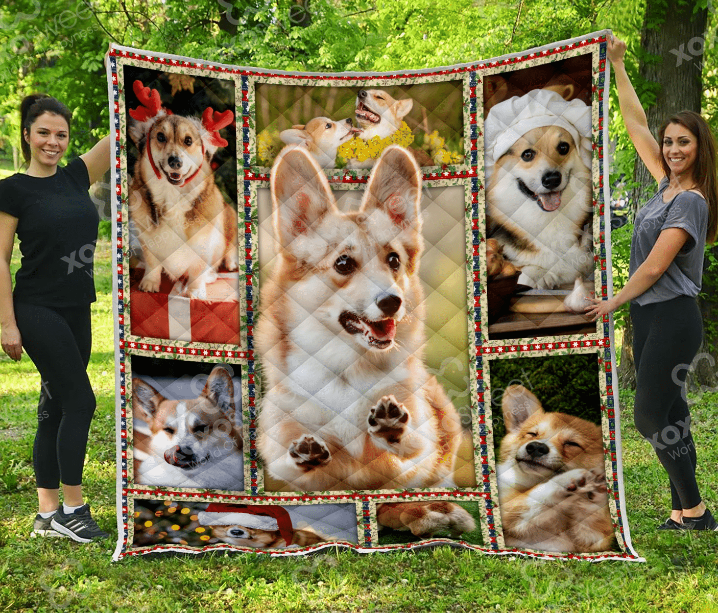 Corgi To Your Dream Quilt Blanket DHC020120616TD
