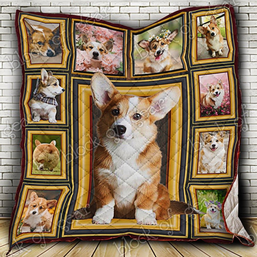 Corgi Yin Yang Quilt Blanket DHC31121674TD
