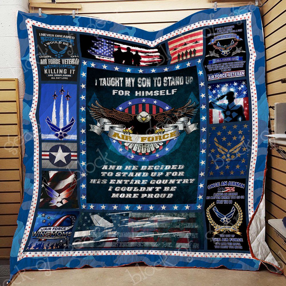 Couldn T Be More Proud Air Force Mom Quilt Ttl107 Dhc11123601Dd