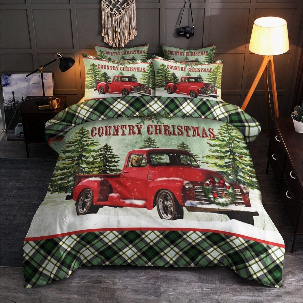 Country Christmas Bedding Set