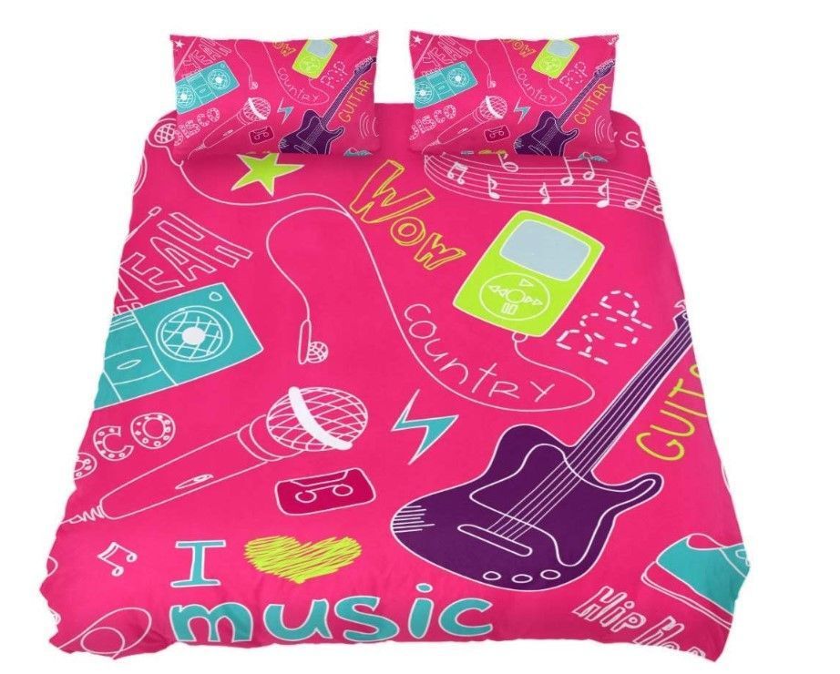 Country Music Bedding Set