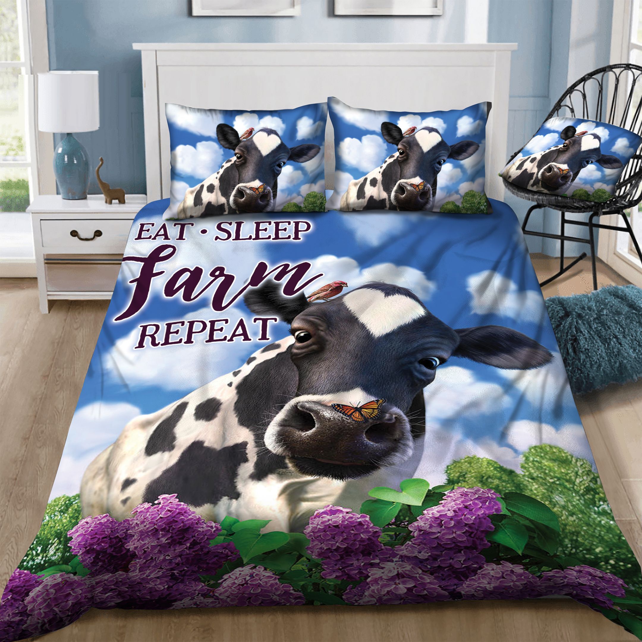 Cow  Bedding Set