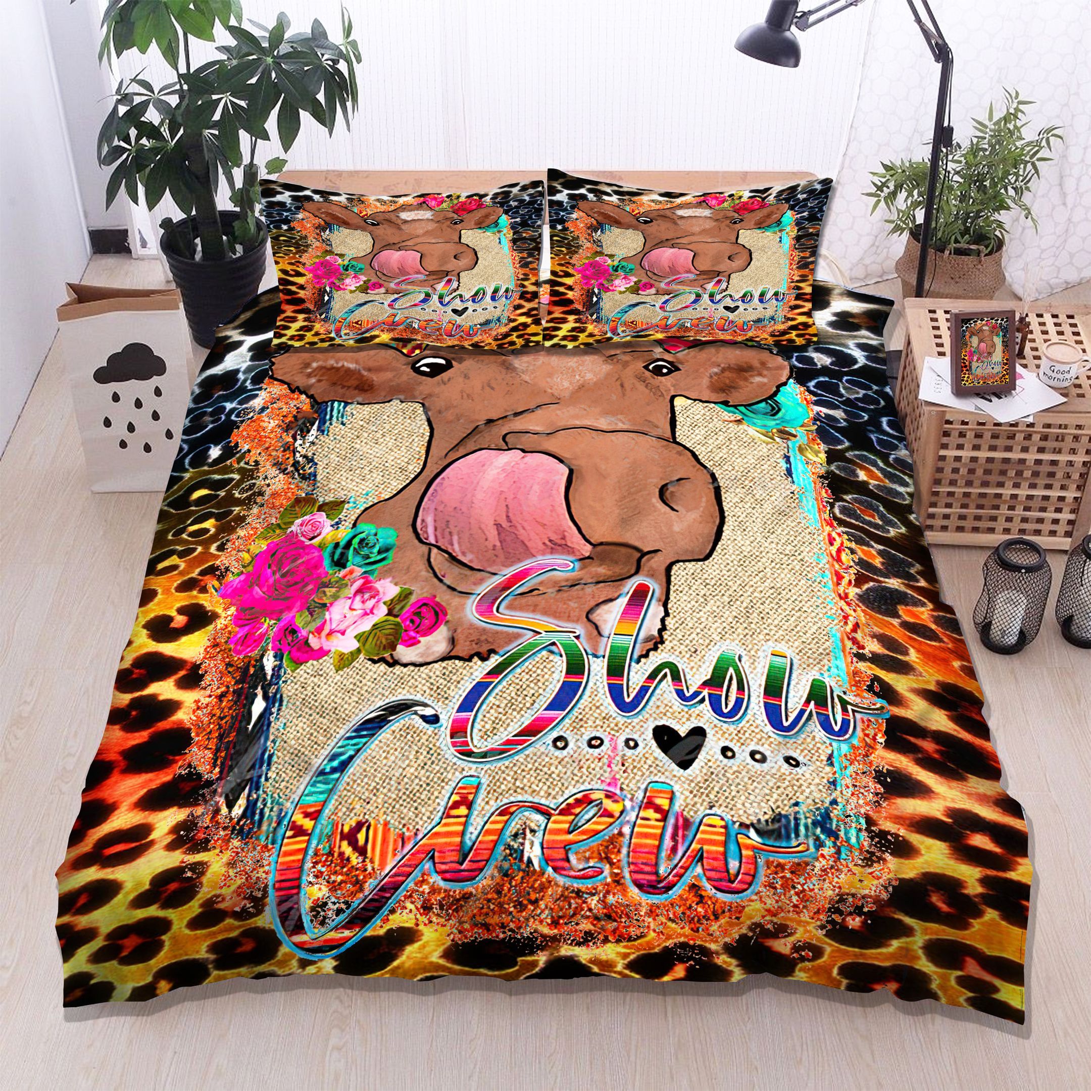 Cow Bedding Set