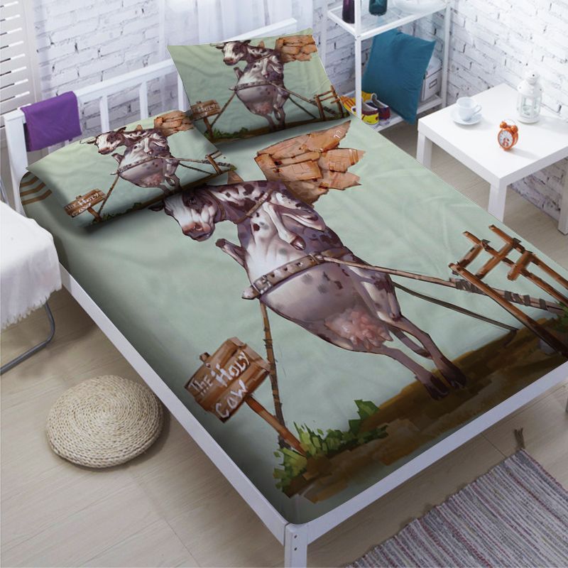 Cow Bedding Set