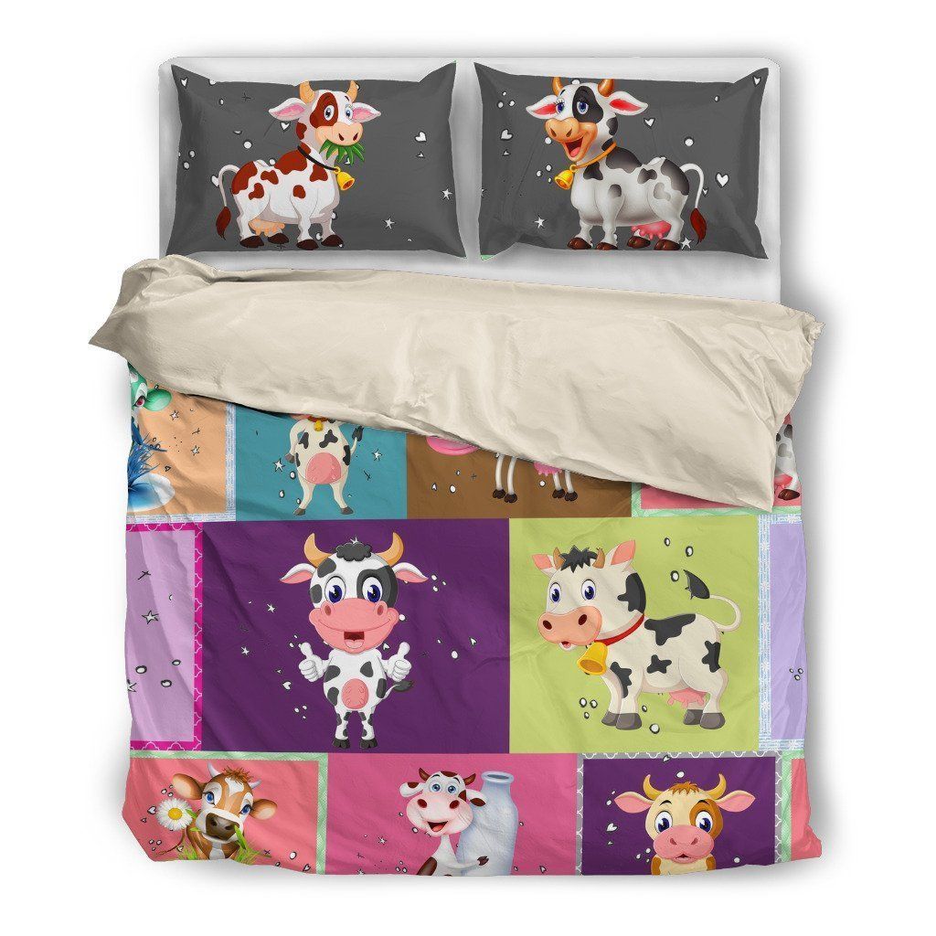 Cow Bedding Set