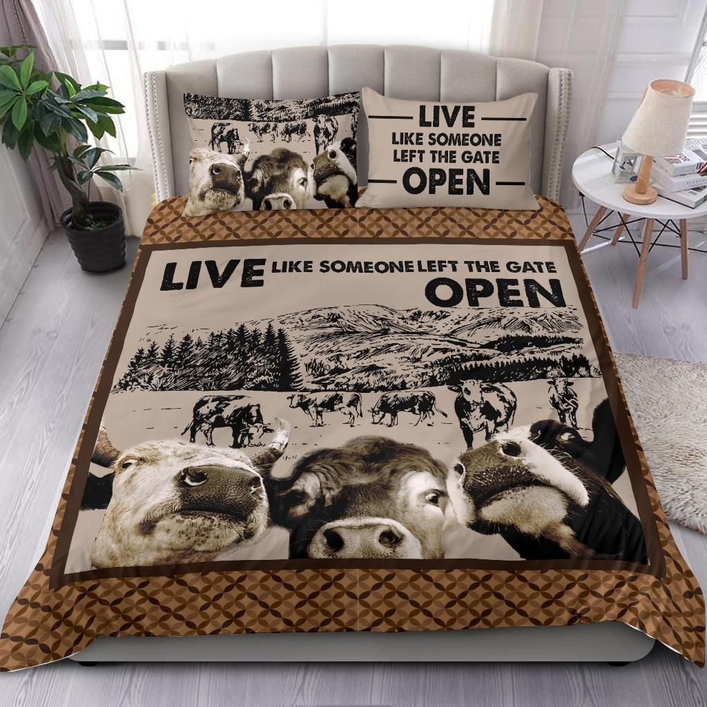 Cow Bedding Set
